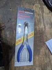 Sears Craftsman Stainless Steel Precision Pliers 45187 Long Reach