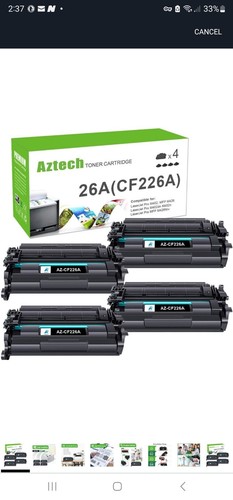 Aztech kompatible Tonerkartusche Ersatz für HP 26A CF226A Pro M402n M402dw