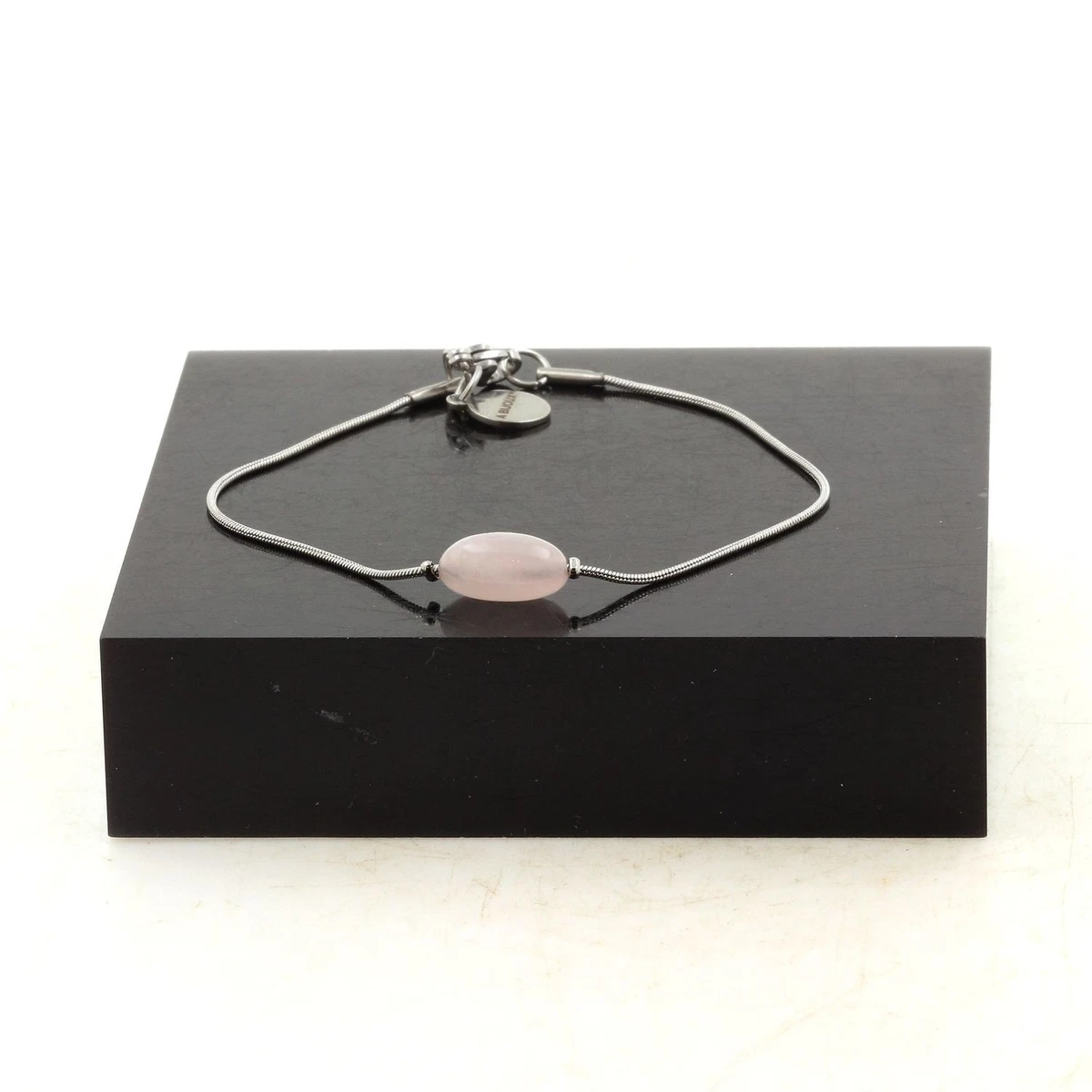 Gourmette Bracelet En Véritables Perles D'eau Douce Roses Et Blanches – Top Qualité