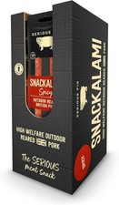 Serious Pig Snackalami Spicy Salami Snacks (12 x 30g)