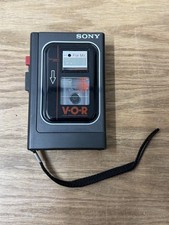 Vintage Sony TCM-15V Cassette Recorder Cover. For Parts Or Repair