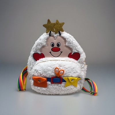 NEW Rainbow Brite Sprite Twink Plush Cosplay Mini Backpack Soft