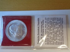 DDR 20 Mark 1969 220. Geburtstag Johann Wolfgang von Goethe Silber