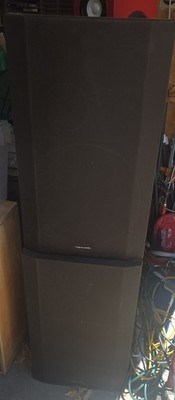 Realistic Mach 2 3-Way Speaker Pair System Needs Refoam 