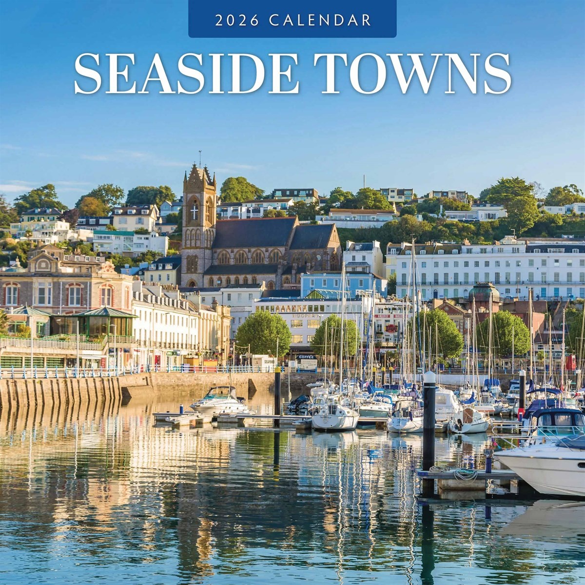 Seaside Towns Calendar 2026, Wall Calendars, Month To View, Travel, Gift