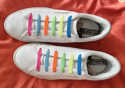 ADIDAS Sleek Sneaker Gr.39 1/3 US 8 , echt Leder, sehr gepflegt - Bild 1 von 4