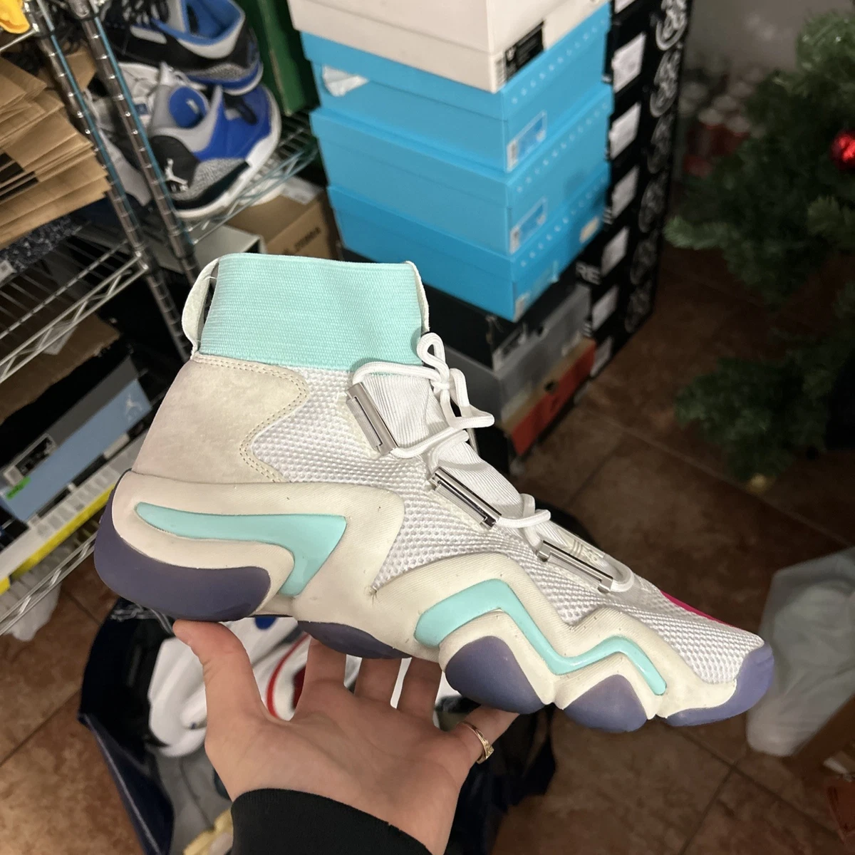 adidas Nice Kicks x Crazy 8 ADV White Lined Emerald for Sale