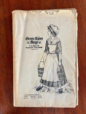 Green River Forge Sewing Pattern. Country Women's Costume, 8-18, 1981