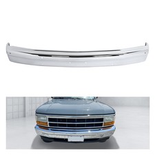 For Dodge Dakota Base 1991-1996 Chrome Steel Front Bumper Face Bar Bumper Cover For Dodge Dakota Base 1991-1996 Chrome Steel Front Bumper Face Bar Bumper Cover