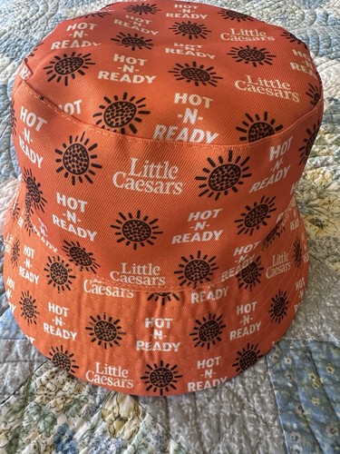 Pineapple Pepsi Bucket Hat Limited Edition Little Caesars Reversible 2024 - Picture 3 of 6