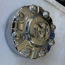 GENUINE DODGE RAM SRW HUB CENTER WHEEL CAP CHROME 6PG02TRMAB
