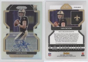 2021 Panini Prizm Rookie Silver Prizm Auto Ian Book #357 Rookie Auto RC