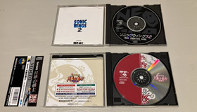 Lot 4 SNK Neo Geo CD, Last Blade, KOF 97&rsquo;, Real Bout Special, Sonic Wings 2