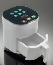Dolls house modern kitchen accessories air fryer in 1/12th scale .