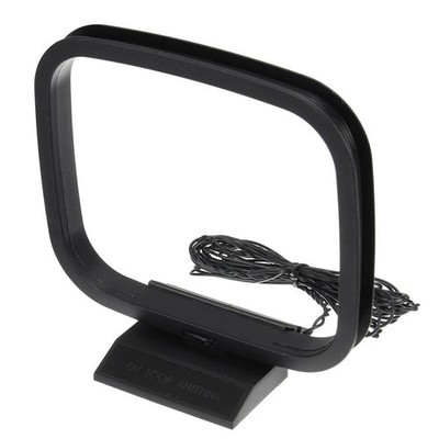 HiFi AM/FM Loop Antenna w/ 3 Pin connector for Sony/Sharp receiver audio system