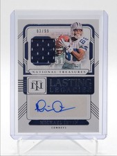 MICHAEL IRVIN 2024 NATIONAL TREASURES LASTING LEGACIES PATCH AUTO /99 Q5462