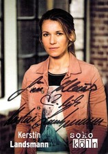 KERSTIN LANDSMANN - Original handsigniertes A...