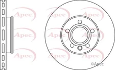 APEC DSK2166 Brake Disc Front Vented Braking 300mm Diameter Fits Ford Seat VW
