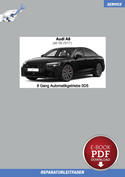 PDF Audi A8 (Ab 2017) Reparaturanleitung 8 Gang Automatikgetriebe 0D5-image