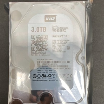 Western Digital WD Red WD30EFRX 3TB 3.5'' SATA 5400RPM 64MB NASware 3.0
