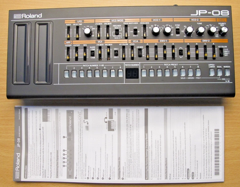 Roland Boutique JP-08 Synthesizer Sound Module, Compact – Module Unused - Image 2 of 4