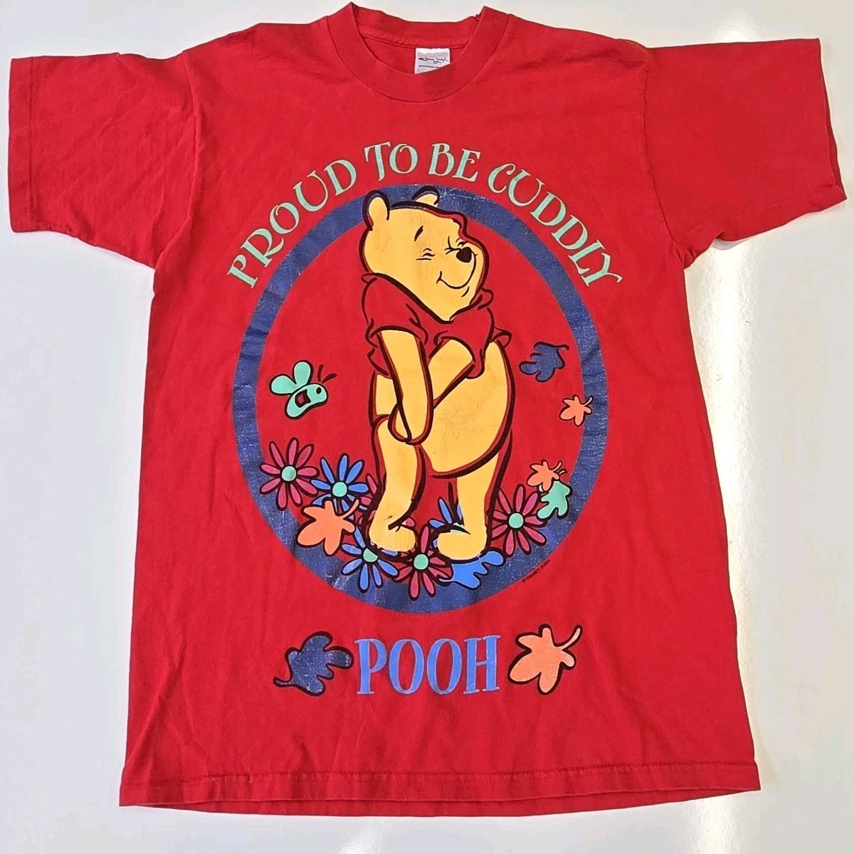 Winnie the Pooh Red Disney T-Shirts (1968-Now) for sale | eBay