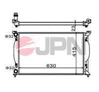 JPN MotorküHler WasserküHler 60C9004-JPN FüR Audi A4 B7 8EC Avant 8ED B6 8E5 8E2