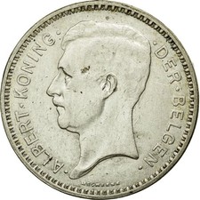 [#681863] Coin, Belgium, 20 Francs, 20 Frank, 1934, EF(40-45), Silver, KM:104.1