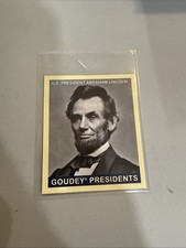 2008 Upper Deck Gowdy President Abraham Lincoln Number 237 Mini