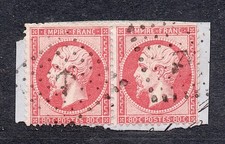 + COTE 180E / TRES JOLIE PAIRE  AVEC BELLE OBLITERATION ANCRE SUR NAPOLEON