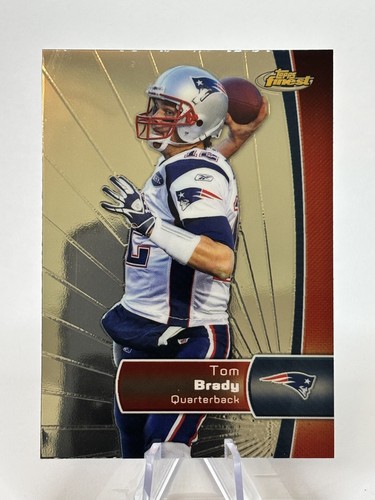 Tom Brady #50 2012 Topps Finest card