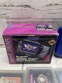 Sega Game Gear Bundle Blue Console w/ 30+ Games, Everdrive & MORE ⭐️READ DESC⭐️