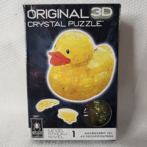 BePuzzled | Duck, Original 3D Crystal Puzzle, Engaging and Entertaining Uniqu... - Picture 1 of 4