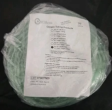 New Sealed Roscoe Medical TUB-ROS50G (Green) 50ft. Oxygen Tubing New