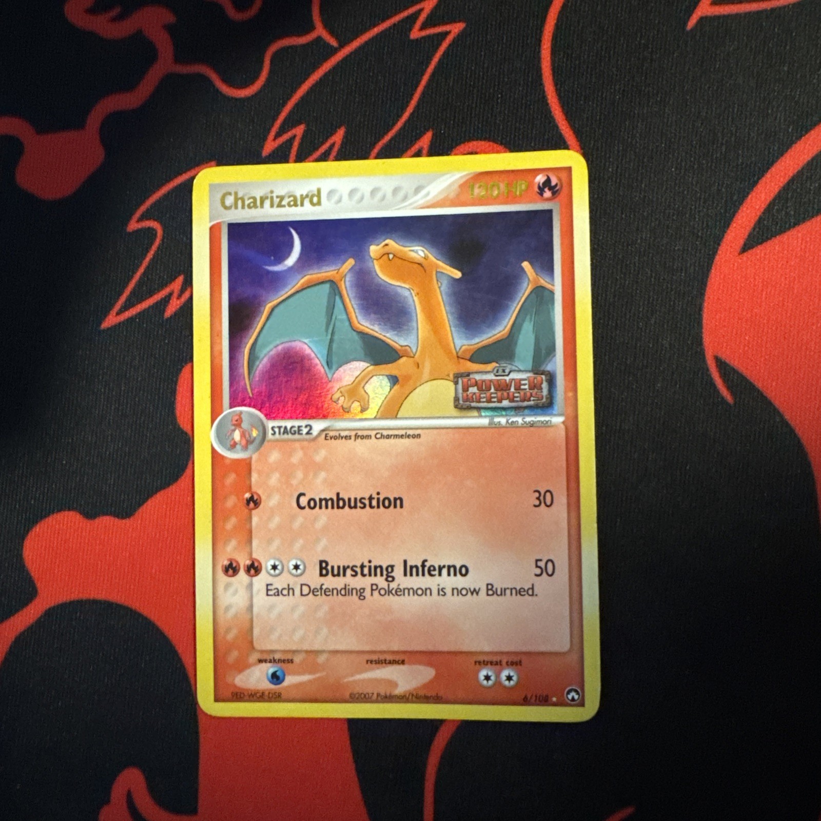 Charizard 2007 EX: Power Keepers #006/108 Reverse Holo Price Guide