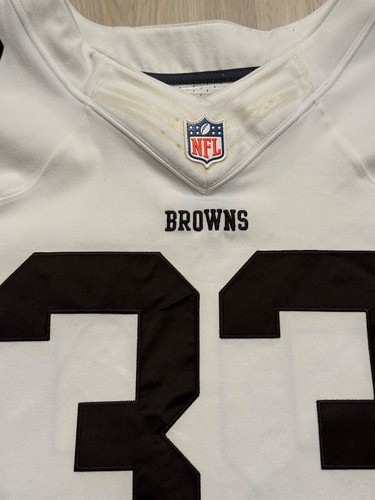 Genuine Nike On Field Elite Trent Richardson Cleveland Browns Jersey 52 Mens 2XL - Picture 5 of 23