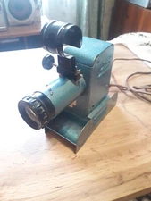 Vintage Dia Film Strip Projector Desktop Filmstrip Diafilm Filmoscope Works USSR