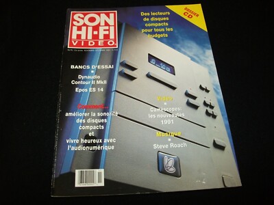 SON HI-FI>Rare QUÉBEC AUDIO MAGAZINE >1st ° #70, 1990 ° DYNAUDIO/CONTOUR/EPOS