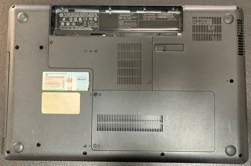 HP Compaq CQ62-215DX CQ62 Palm Rest, Bottom Base Case, Covers ZYE33AX6TPA03 - Picture 2 of 3