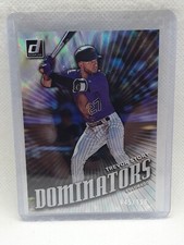 Trevor Story 2019 Donruss Baseball - Dominators (845/999) - Colorado Rockies