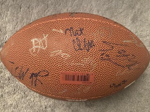 24' USC TROJANS UNIVERSITY OF SOUTHERN CAL TEAM AUTOGRAPH SIGNED FOOTBALL wPROOF - Picture 2 of 10