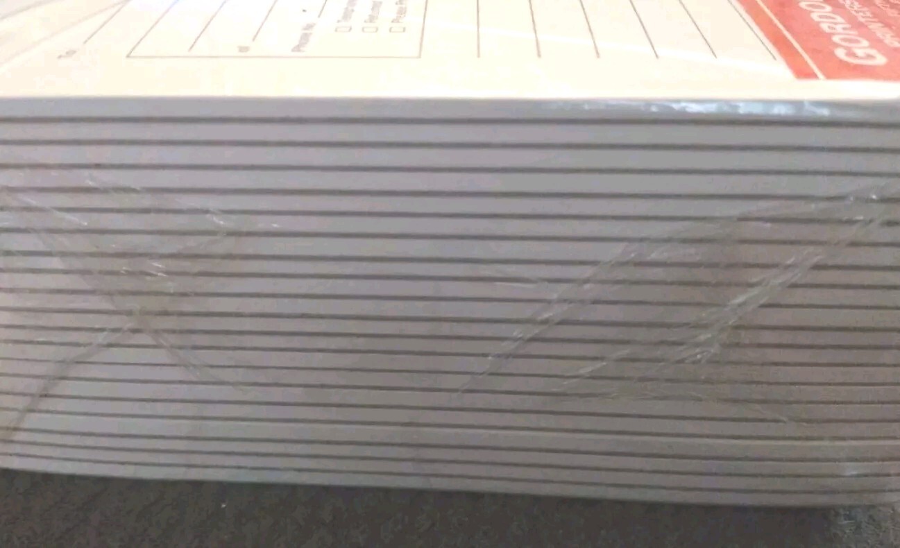 NEW Sealed Important Message Note Pad 20 Pack of 25 Sheets Pads 500 Total.