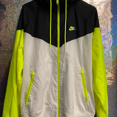 nike neon windbreaker