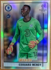 2020-21 Topps Merlin Collection Chrome UCL Refractor Edouard Mendy #91 Rookie RC