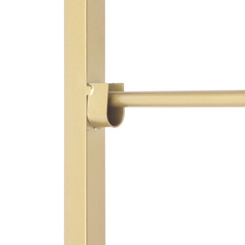 Wandhalterung Schal Display Ständer Gold Badezimmer Handtuchhalter Eingang Schal Halter - Bild 10 von 11
