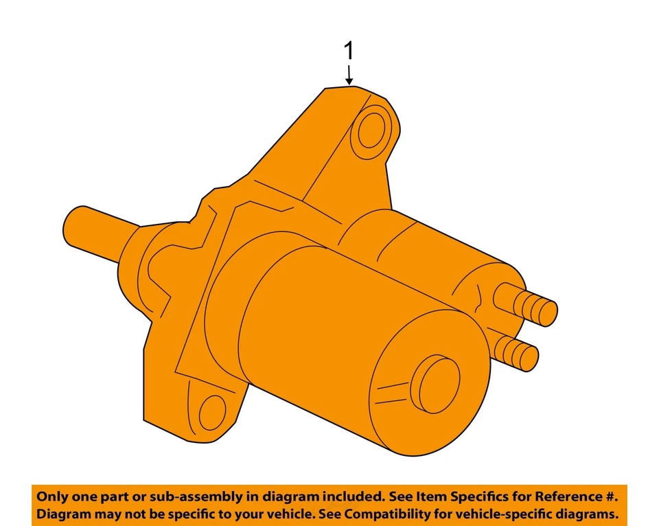 Motor de arranque usado se adapta a: Honda Odyssey AT Grado A 2005 Foto 3 de 4