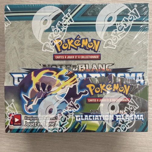 Pokemon Display Black & White Glaciation Plasma 36 Boosters New FR VERY RARE