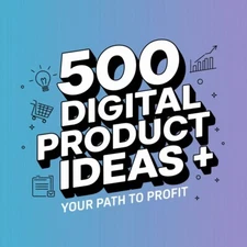 500 Digital Product Ideas + MRR/PLR Rights – Your Path to Success!