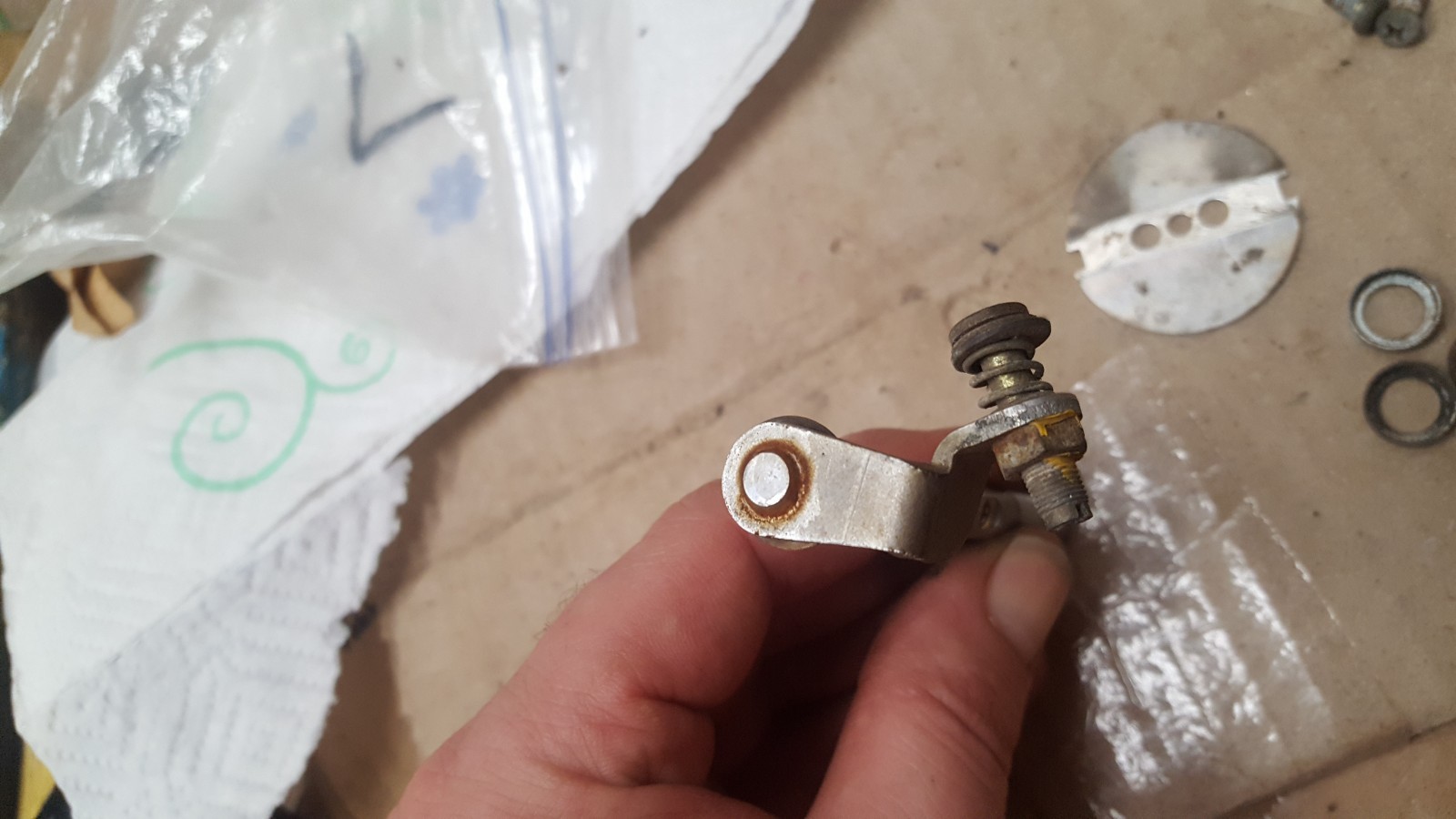 1973 1974 1975 Yamaha TX500 XS500 carb throttle valve shaft flap LEFT SIDE eBay