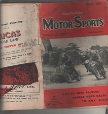 Australian Motor Sports 1951 Jul Jaguar Type C XK James 98cc Commodore OHC Austi